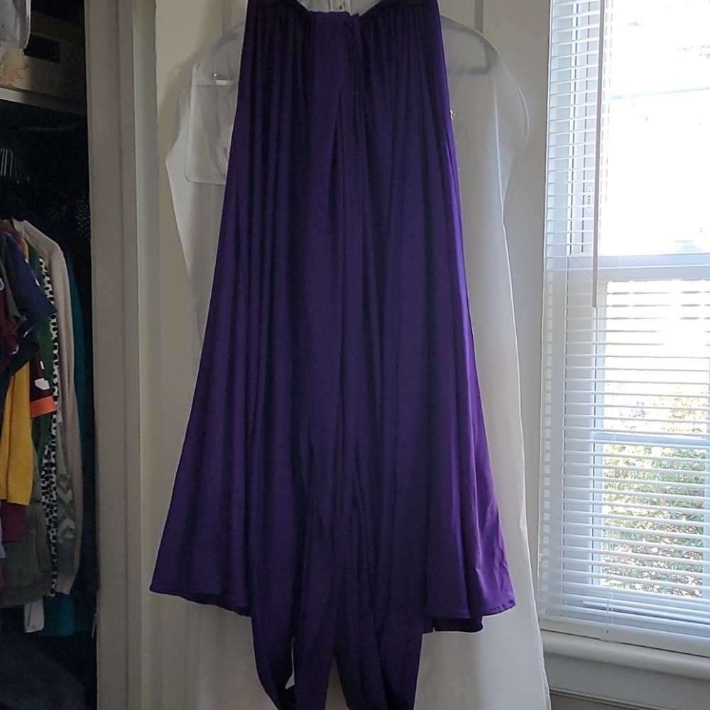 Convertible Infiniti Purple Dress